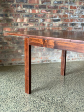 Load image into Gallery viewer, Imbuia extendable dining table