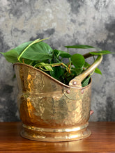 Load image into Gallery viewer, Vintage Brass Coal Bucket