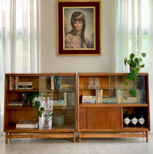 Load image into Gallery viewer, Mid-Century, G-Plan Glass Fronted Cabinet