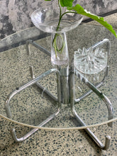 Load image into Gallery viewer, Glass and Chrome Coffee Table