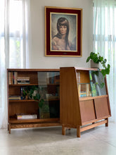 Load image into Gallery viewer, Mid-Century, G-Plan Glass Fronted Cabinet