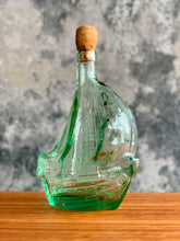 Load image into Gallery viewer, Vintage Glass Boat bottle