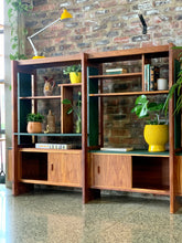 Load image into Gallery viewer, Retro wooden wall unit