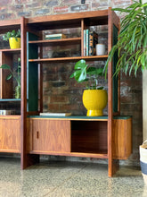 Load image into Gallery viewer, Retro wooden wall unit