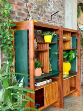Load image into Gallery viewer, Retro wooden wall unit