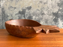 Load image into Gallery viewer, Vintage Wooden Pineapple Bowl