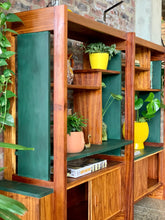 Load image into Gallery viewer, Retro wooden wall unit
