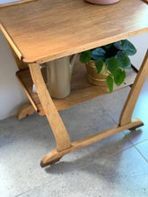 Load image into Gallery viewer, Oak Drinks Trolley