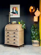 Load image into Gallery viewer, Modernized Vintage Writing Bureau