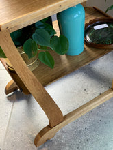 Load image into Gallery viewer, Oak Drinks Trolley