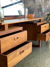 Load image into Gallery viewer, Mid-Century, Cubist Style Dressing Table (NOW WITH STOOL)