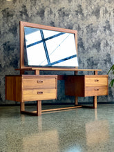 Load image into Gallery viewer, Mid-Century, Cubist Style Dressing Table (NOW WITH STOOL)