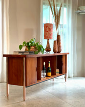 Load image into Gallery viewer, Mid-Century Tambour-door Sideboard