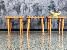 Load image into Gallery viewer, Retro Side Table with Tile Inlay