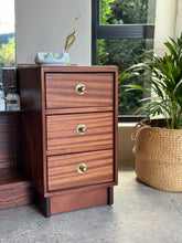 Load image into Gallery viewer, Mahogany Art Deco Influenced Dressing Chest