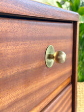 Load image into Gallery viewer, Mahogany Art Deco Influenced Dressing Chest