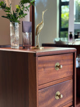 Load image into Gallery viewer, Mahogany Art Deco Influenced Dressing Chest