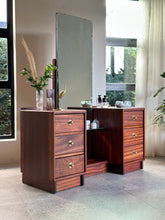 Load image into Gallery viewer, Mahogany Art Deco Influenced Dressing Chest