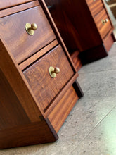 Load image into Gallery viewer, Mahogany Art Deco Influenced Dressing Chest