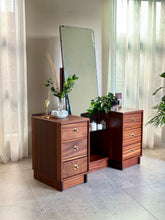 Load image into Gallery viewer, Mahogany Art Deco Influenced Dressing Chest