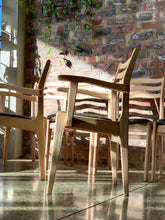 Load image into Gallery viewer, Set of 6 Beechwood Dining Chairs