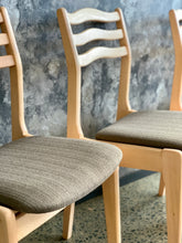 Load image into Gallery viewer, Set of 6 Beechwood Dining Chairs