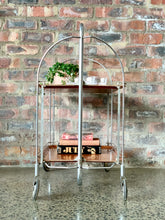 Load image into Gallery viewer, Retro Foldable Drinks Trolley