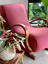 Load image into Gallery viewer, Mid-Century 'Banana' Rocking Chair