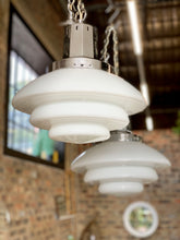Load image into Gallery viewer, Art Deco Atomic Shaped Ceiling Pendant