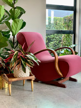 Load image into Gallery viewer, Mid-Century 'Banana' Rocking Chair