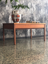 Load image into Gallery viewer, Meredew teak coffee table with drawer