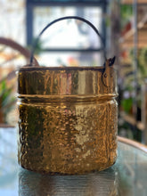 Load image into Gallery viewer, Vintage Brass Planters