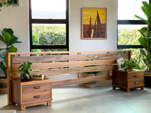 Load image into Gallery viewer, Mid-Century 'Torrente' Queen Headboard