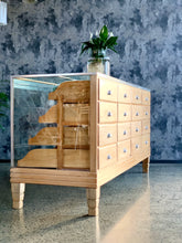 Load image into Gallery viewer, Solid Oak Haberdashery Cabinet