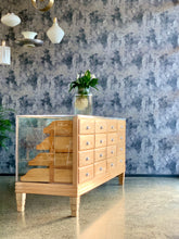 Load image into Gallery viewer, Solid Oak Haberdashery Cabinet