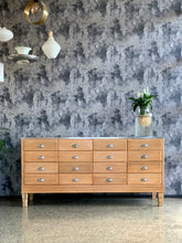 Load image into Gallery viewer, Solid Oak Haberdashery Cabinet