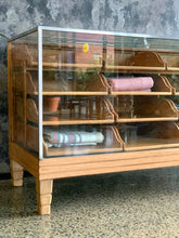 Load image into Gallery viewer, Solid Oak Haberdashery Cabinet
