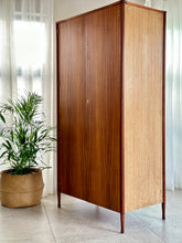 Load image into Gallery viewer, Mid-Century Twin-Door Wardrobe by Wrighton Furniture of London