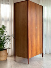 Load image into Gallery viewer, Mid-Century Twin-Door Wardrobe by Wrighton Furniture of London