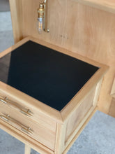Load image into Gallery viewer, Mid-Century Beechwood Headboard