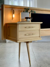 Load image into Gallery viewer, Mid-Century Beechwood Headboard