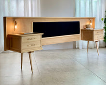 Load image into Gallery viewer, Mid-Century Beechwood Headboard