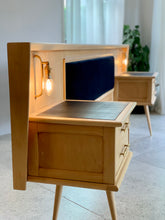 Load image into Gallery viewer, Mid-Century Beechwood Headboard