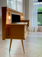 Load image into Gallery viewer, Mid-Century Beechwood Headboard