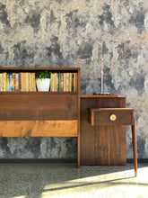 Load image into Gallery viewer, Imbuia Mid-Century Headboard