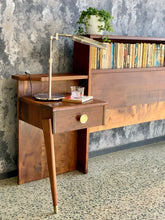 Load image into Gallery viewer, Imbuia Mid-Century Headboard