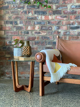 Load image into Gallery viewer, Mid-Century Glass Topped Side Table/s