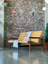 Load image into Gallery viewer, Mid-Century Three Seater Couch