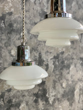 Load image into Gallery viewer, Art Deco Atomic Shaped Ceiling Pendant