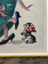 Load image into Gallery viewer, Framed constanza girl print